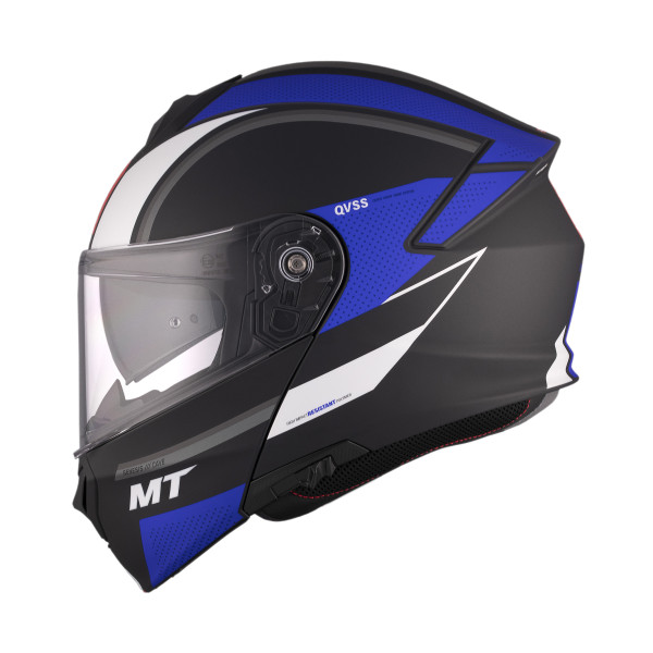 MT Helmets Genesis SV Cave Matt Blk/Blue S